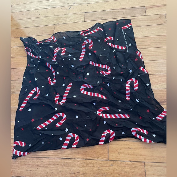 Candy cane handkerchief